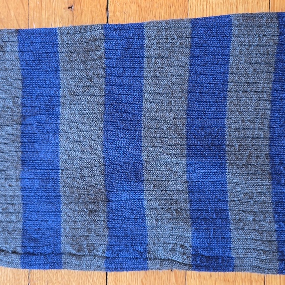 Poof, Ribbed Knit Bodycon Tunic Top, EUC, Navy & Olive, Women's S - Picture 5 of 11